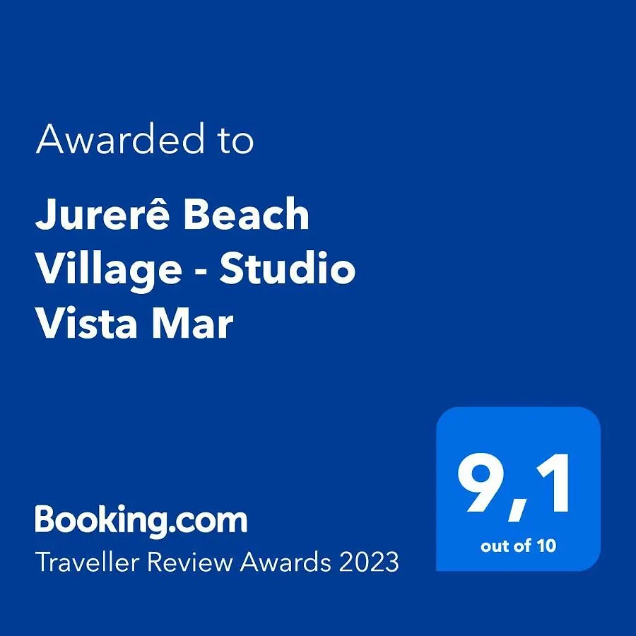 Jurere Beach Village - Studio Vista Mar Florianópolis